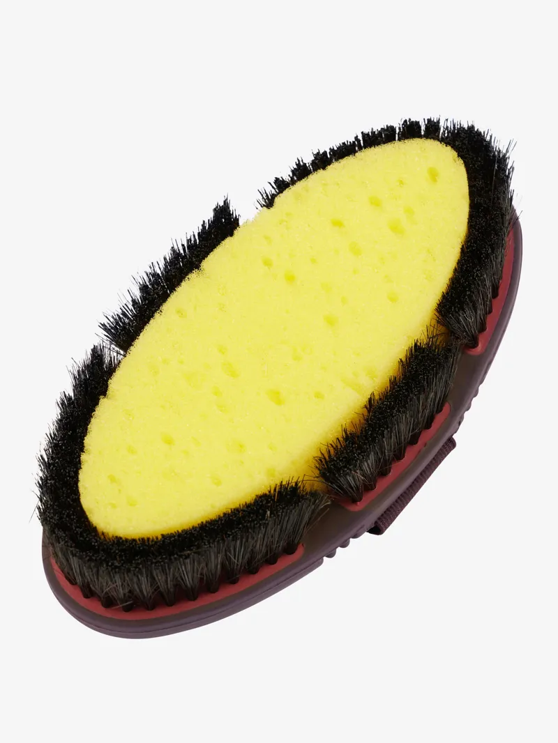 LeMieux Flexi Sponge Brush Cranberry/Damson-1