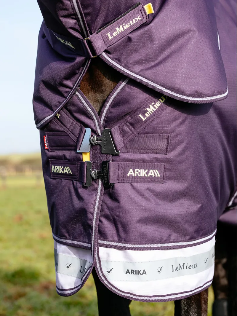 LeMieux Arika Ripstop 100g Turnout Rug Juniper-2