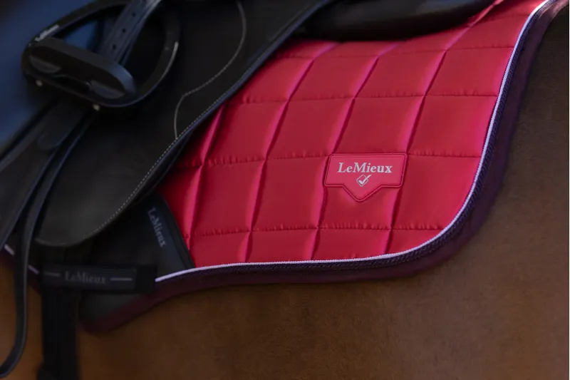 LeMieux Loire Classic Close Contact Square Cranberry-2