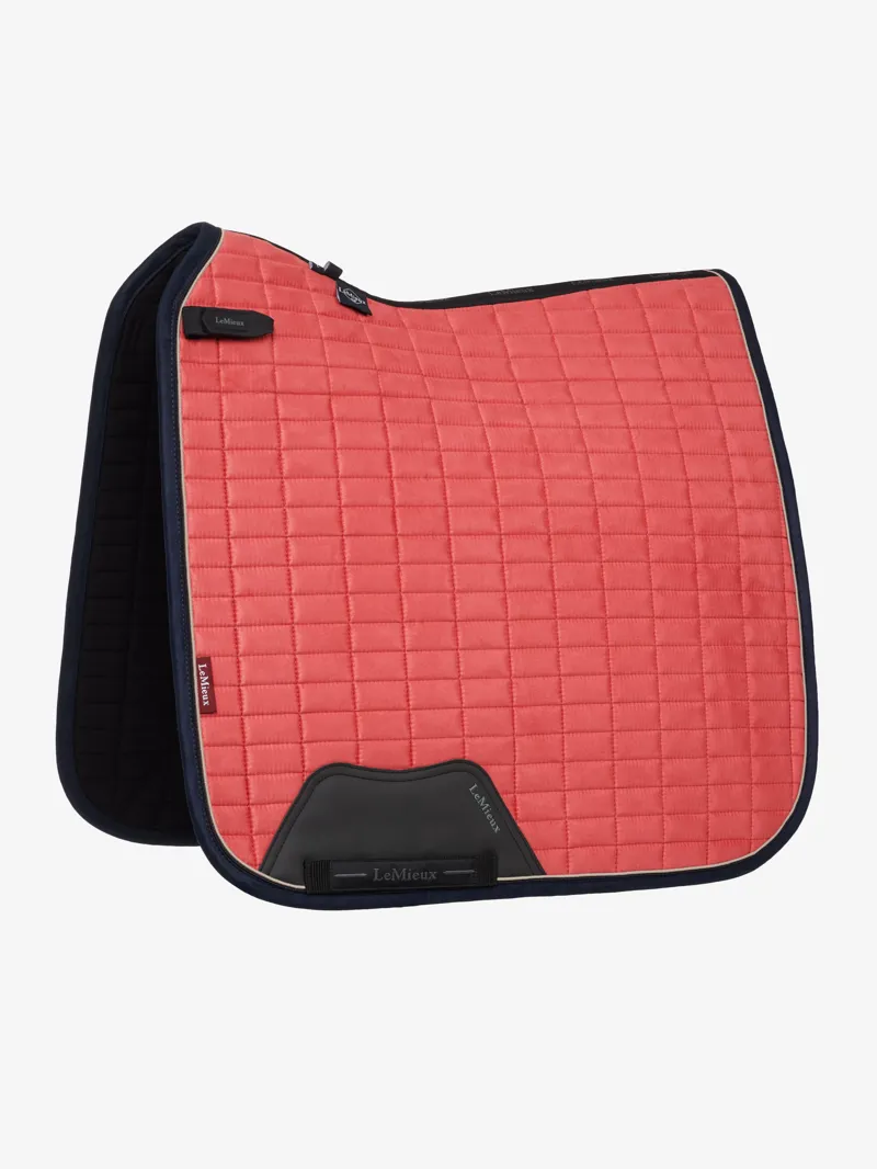LeMieux Suede Dressage Square Cranberry