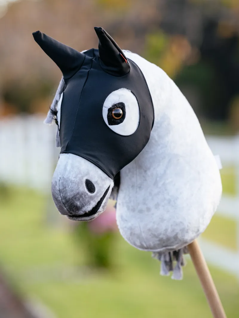 LeMieux Hobby Horse Stay Calm Mask Black-1
