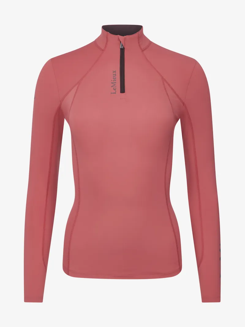 LeMieux Womens Classique Base Layer Cranberry-4