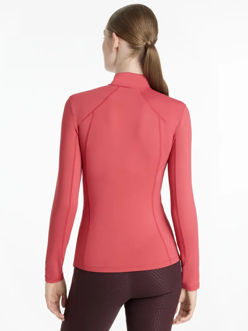 LeMieux Womens Classique Base Layer Cranberry-1