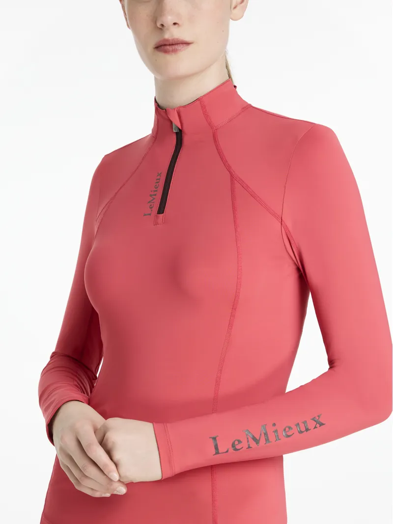 LeMieux Womens Classique Base Layer Cranberry-2