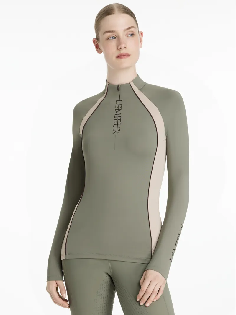 LeMieux Womens Philippa Mesh Base Layer Rosemary