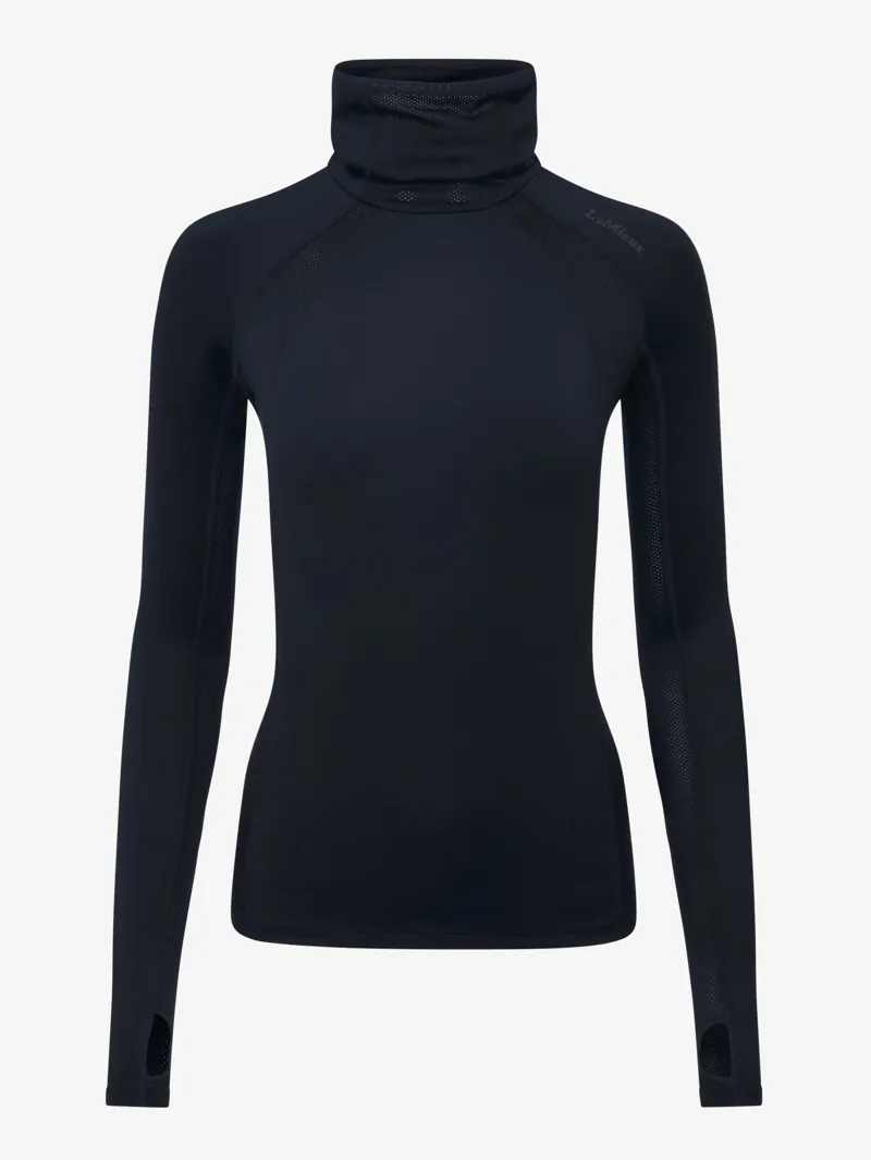 LeMieux Womens Sara Snood Base Layer Navy-4