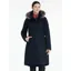 LeMieux Womens Anya Waterproof Riding Coat Navy