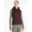 LeMieux Womens Rose Hooded Puffer Gilet Damson
