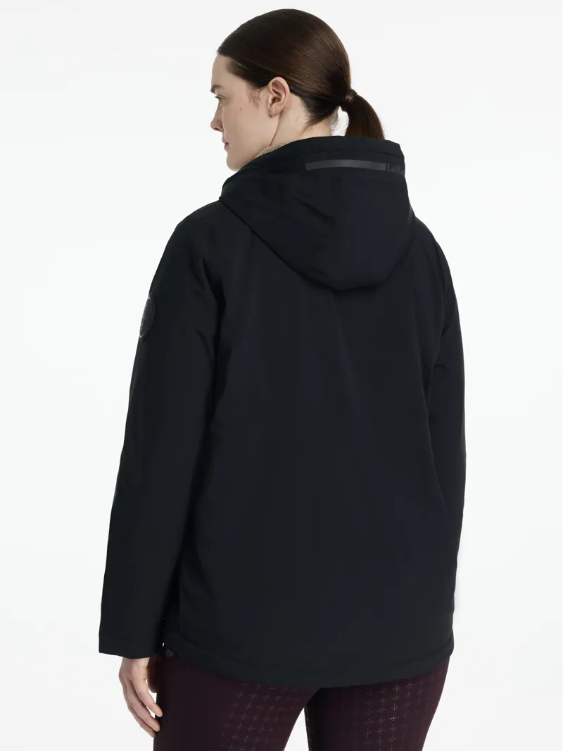 LeMieux Phoebe Half Zip Waterproof Anorak Black-1