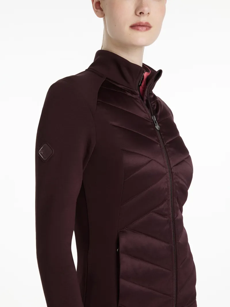 LeMieux Womens Dynamique Jacket Damson-2