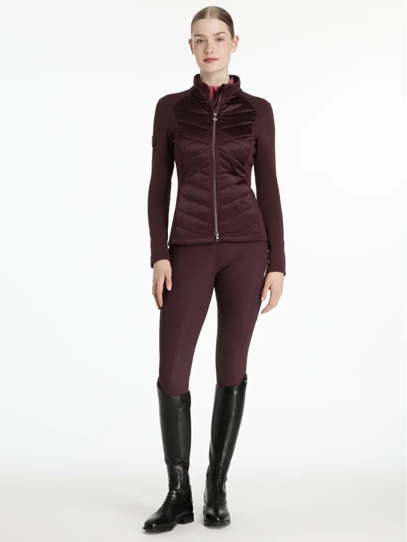 LeMieux Womens Dynamique Jacket Damson-3