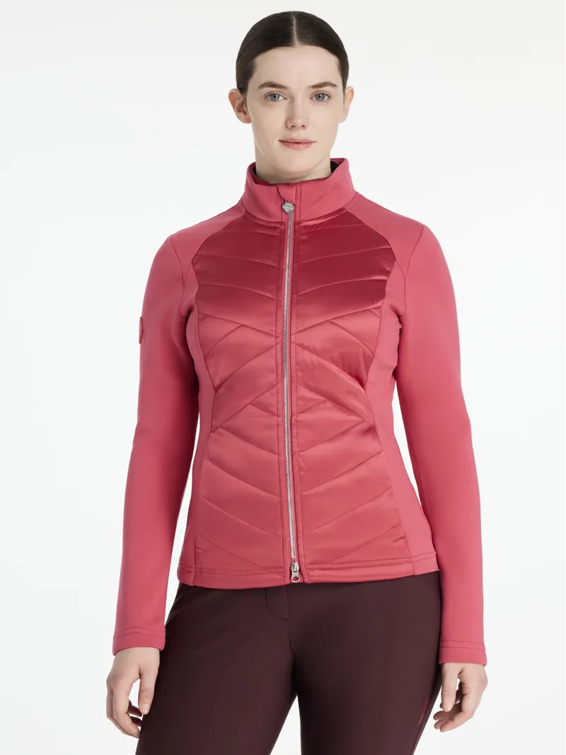 LeMieux Womens Dynamique Jacket Cranberry