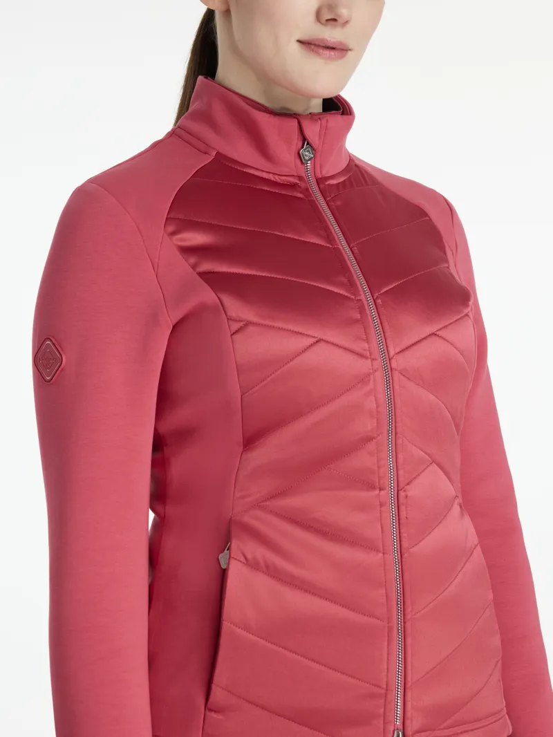LeMieux Womens Dynamique Jacket Cranberry-2