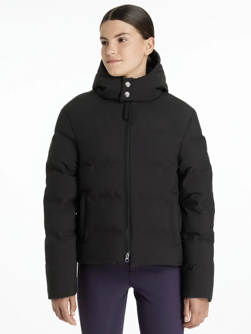 LeMieux Young Rider Daisy Waterproof Coat Black