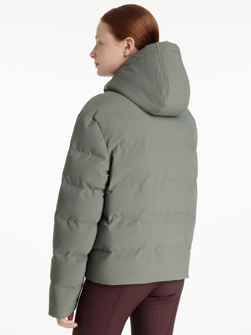 LeMieux Young Rider Daisy Waterproof Coat Rosemary-1