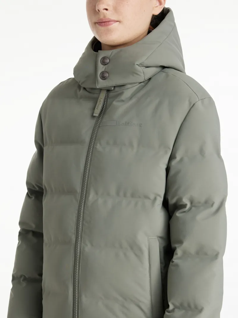 LeMieux Young Rider Daisy Waterproof Coat Rosemary-2