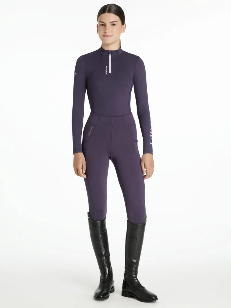 LeMieux Young Rider Classique Base Layer Juniper-3