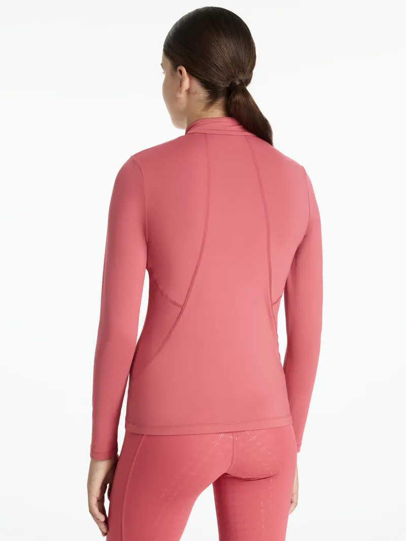 LeMieux Young Rider Classique Base Layer Cranberry-1