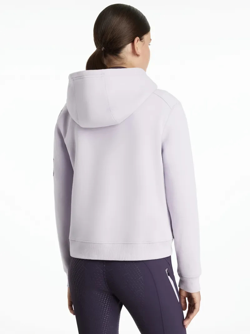 LeMieux Young Rider Hettie Half Zip Hoodie Lilac-1