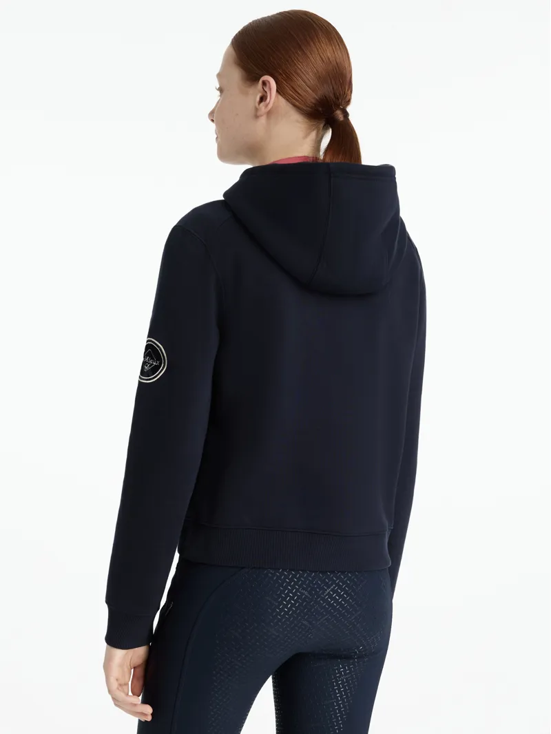 LeMieux Young Rider Hettie Half Zip Hoodie Navy-1