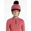 LeMieux Classique Pom Hat Silk Cranberry