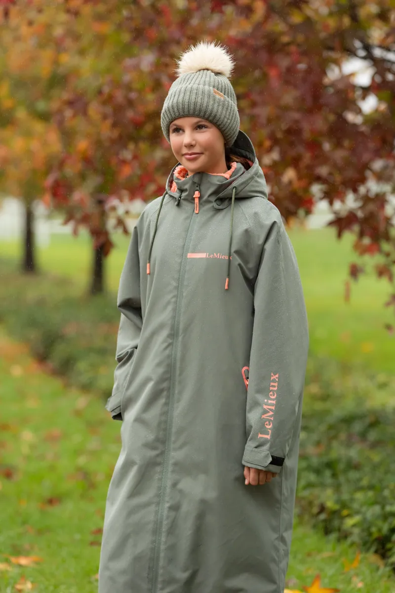 LeMieux Ladies Clara Rib Beanie Rosemary-5