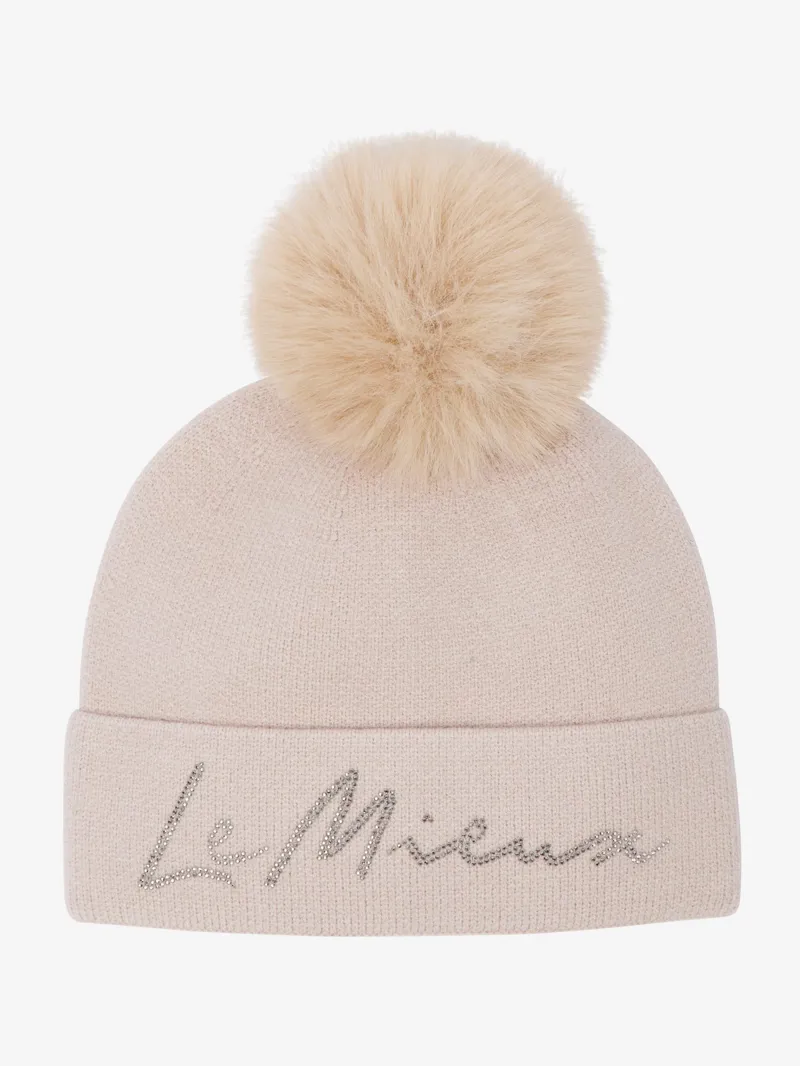 Le Mieux Sparkle Beanie Stone