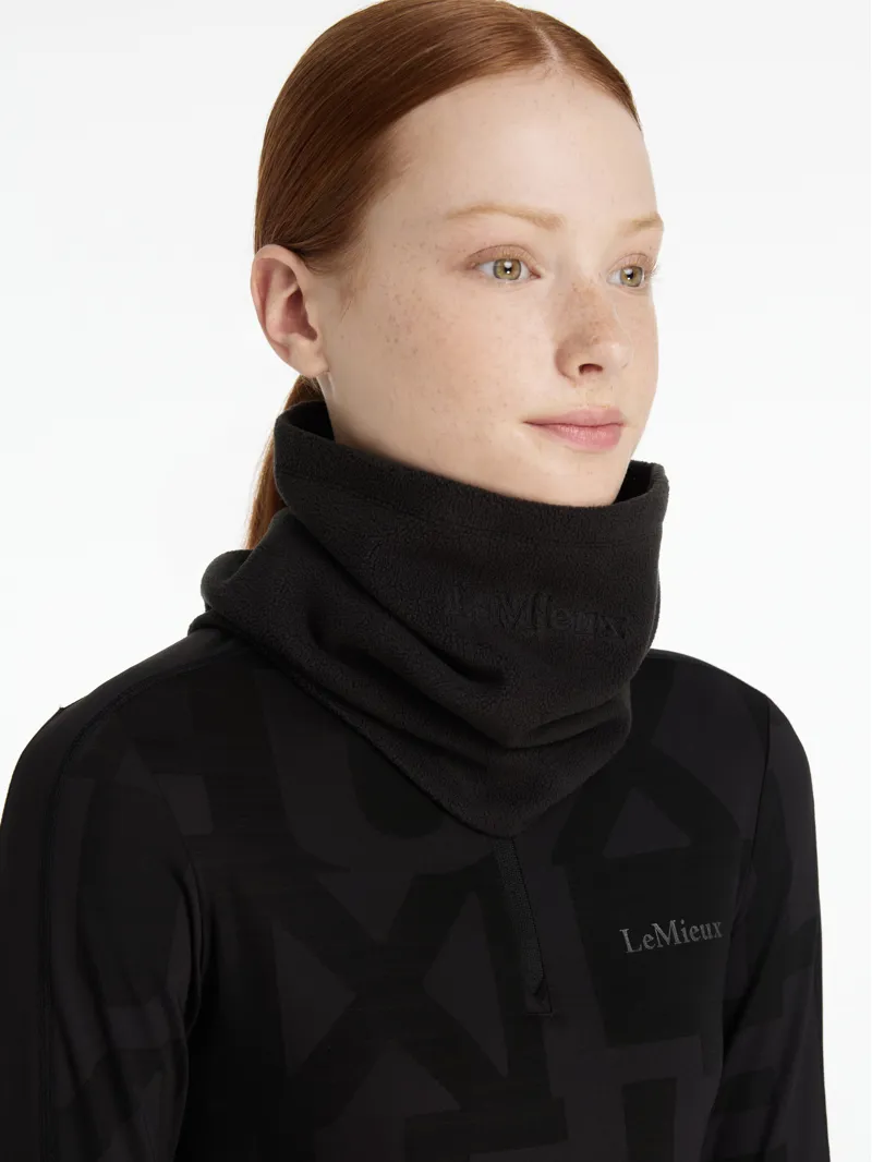LeMieux Fleece Snood Black-1