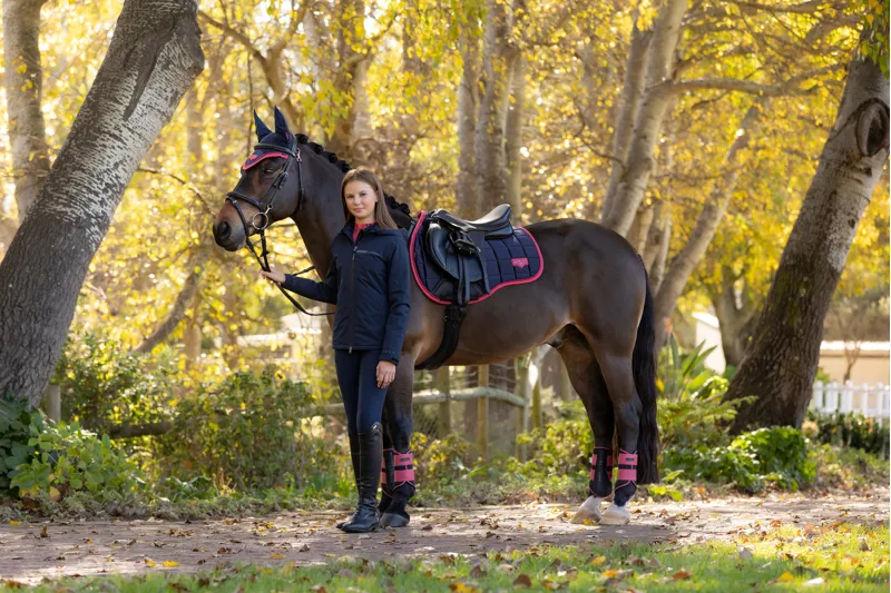 LeMieux Young Rider Thea Water Resistant Jacket Navy-4