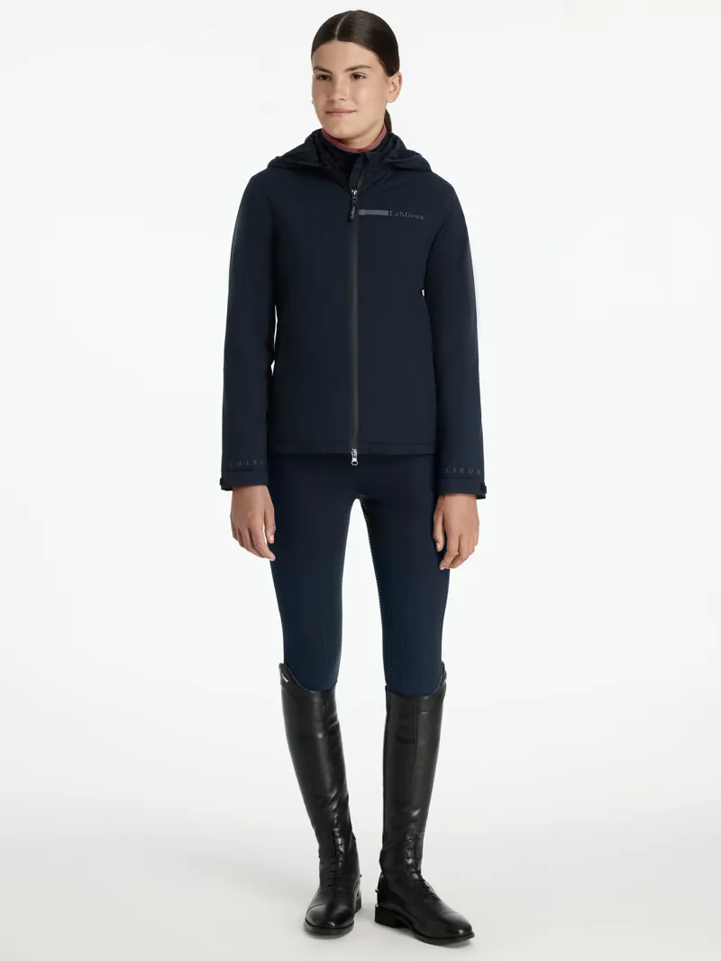LeMieux Young Rider Thea Water Resistant Jacket Navy-3