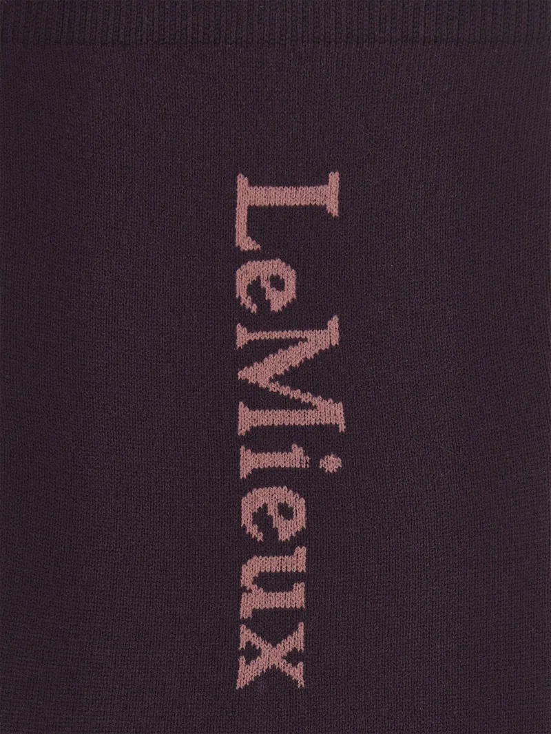 LeMieux Ladies Competition Socks 2 Pack Damson-2