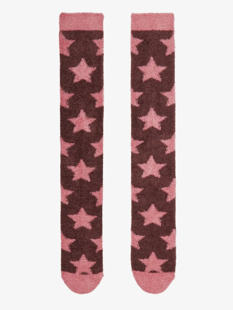 LeMieux Womens Sasha Star Fluffies Damson-1