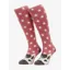 LeMieux Womens Fluffy Character Socks Andalusian Cranberry