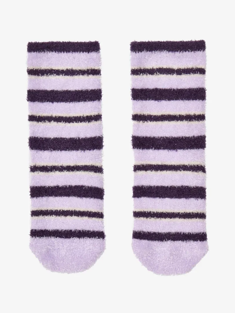 LeMieux Mini Sabrina Stripe Fluffies in Lilac-2