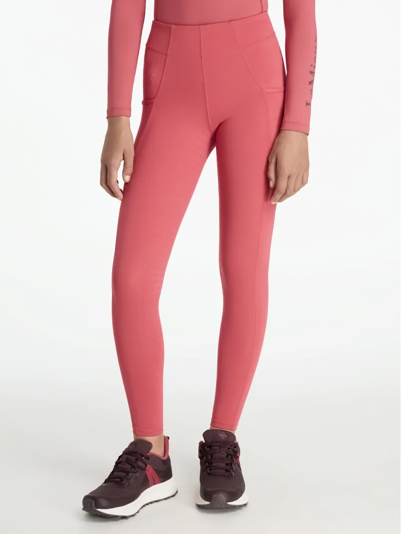 LeMieux Young Rider Orla Pull Ons Cranberry