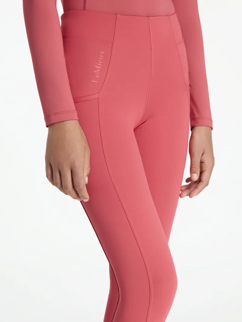 LeMieux Young Rider Orla Pull Ons Cranberry-2