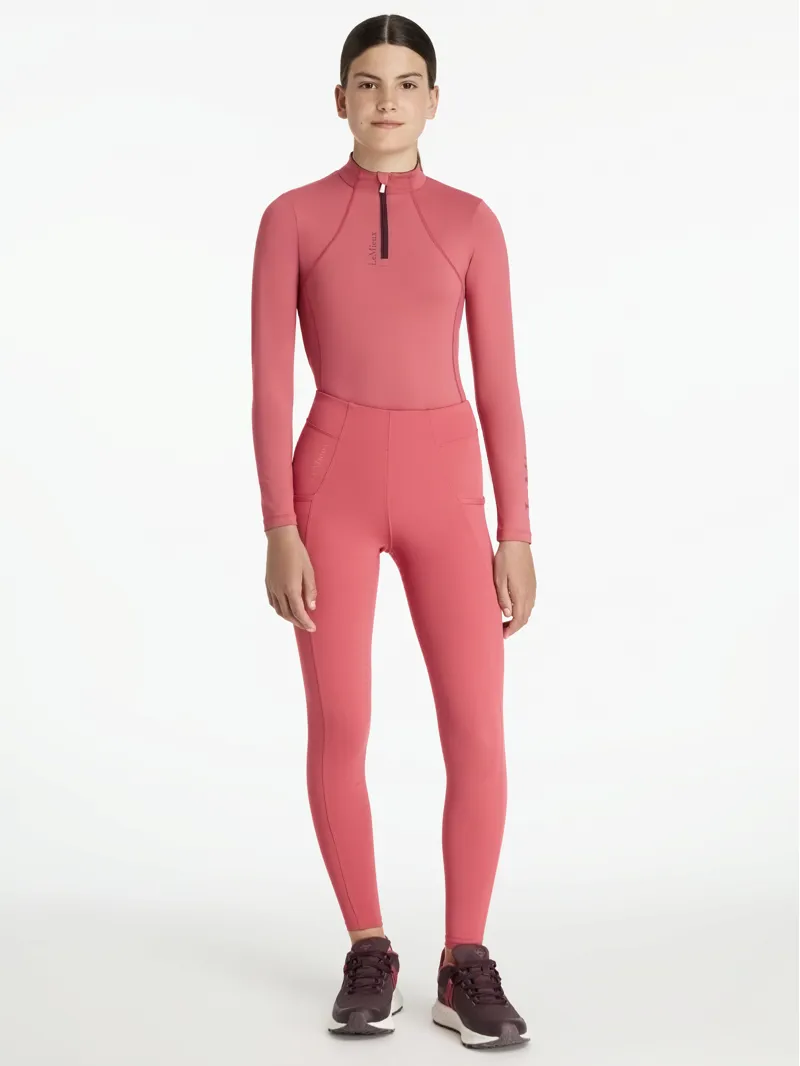 LeMieux Young Rider Orla Pull Ons Cranberry-3