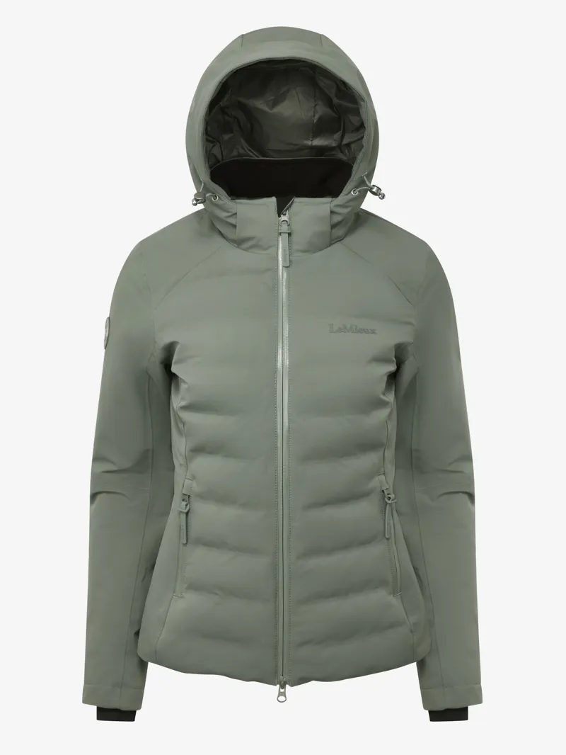 LeMieux Womens Brooke Waterproof Hybrid Jacket Rosemary-5