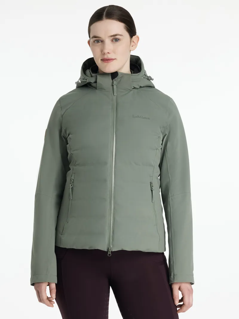 LeMieux Womens Brooke Waterproof Hybrid Jacket Rosemary