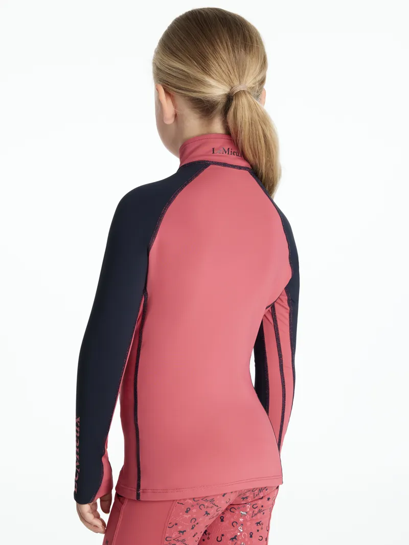 LeMieux Mini Base Layer Cranberry-1