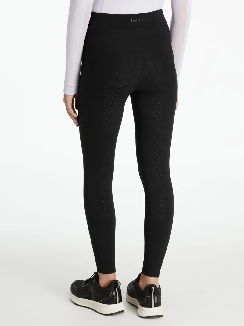 LeMieux Young Rider Nell Brushed Pull Ons Black-1