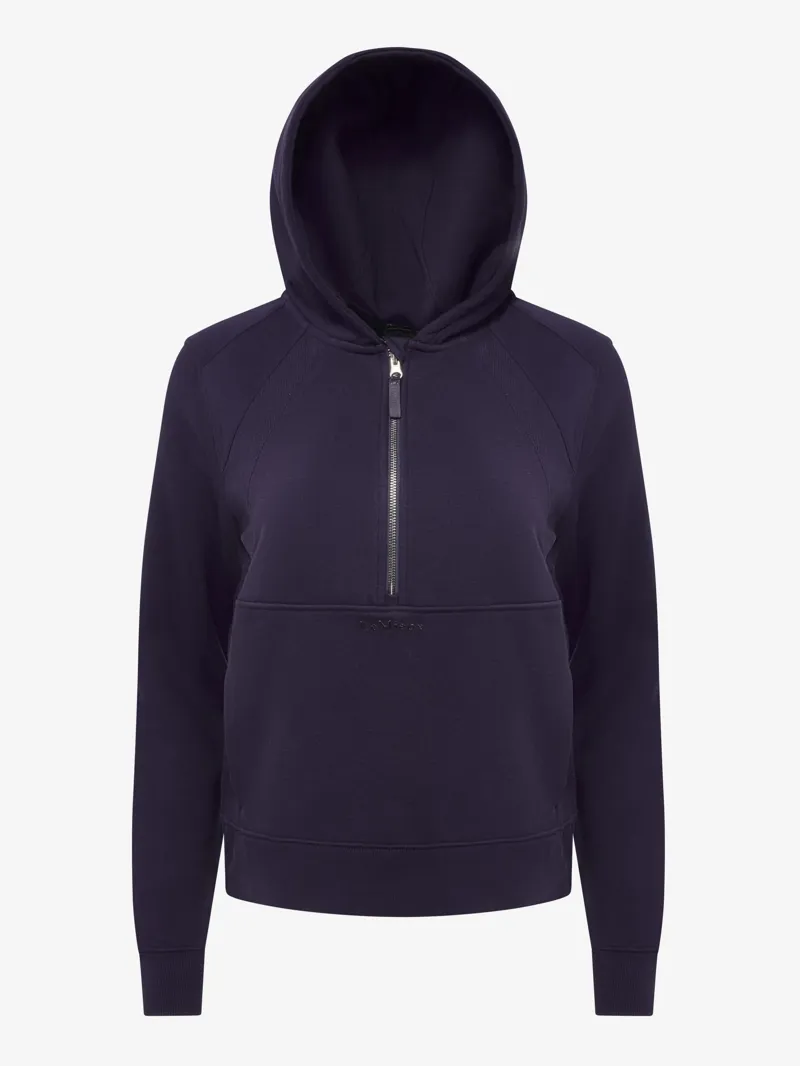 LeMieux Womens Henrietta Half Zip Hoodie Juniper-4