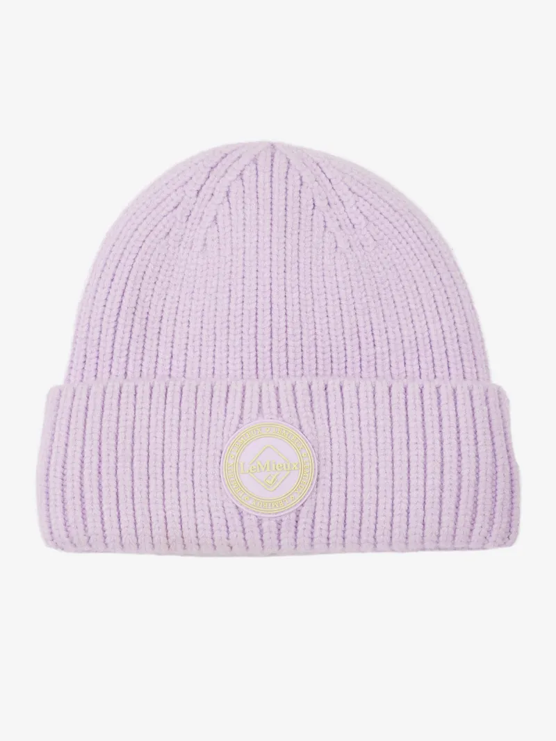 LeMieux Kids Bodie Beanie Lilac-3