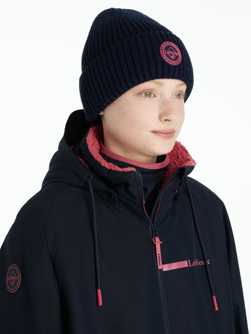 LeMieux Kids Bodie Beanie Navy-2