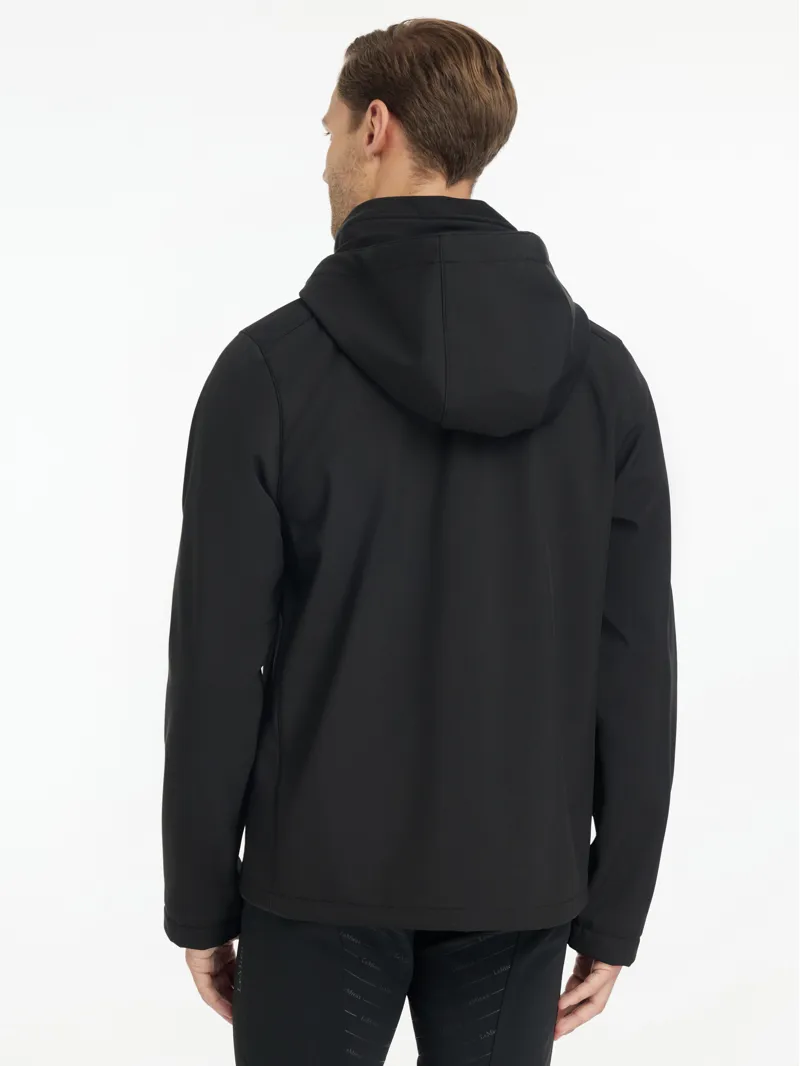 LeMieux Mens Softshell Jacket Black-1