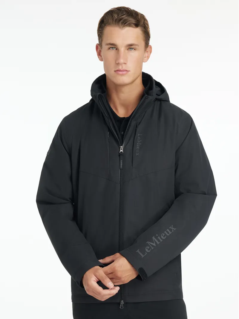 LeMieux Mens Waterproof Team Jacket Black