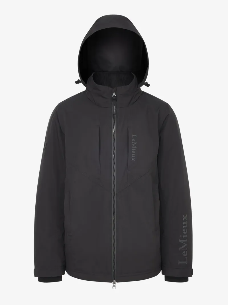 LeMieux Young Rider Boys Waterproof Team Jacket Black-5