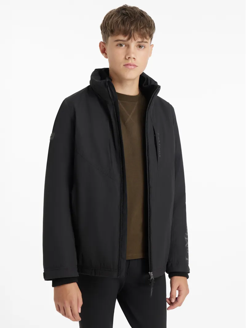 LeMieux Young Rider Boys Waterproof Team Jacket Black
