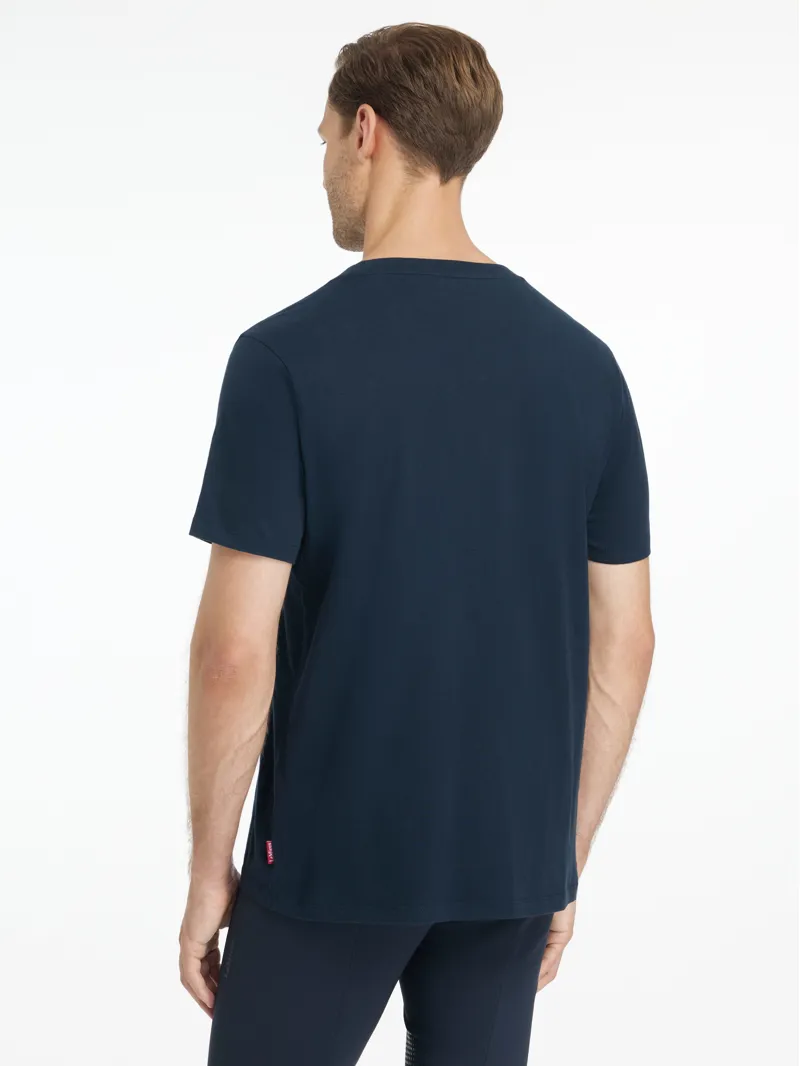 LeMieux Mens T-Shirt Navy-1