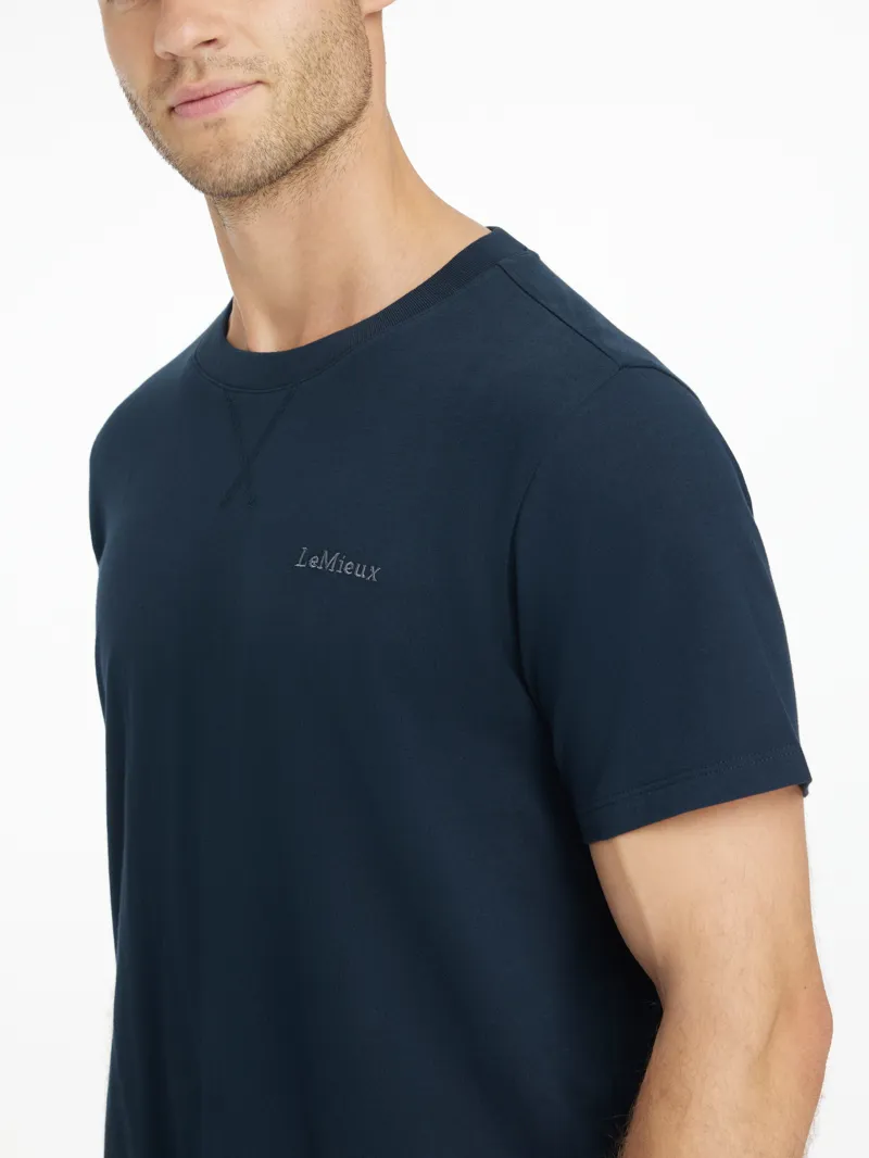 LeMieux Mens T-Shirt Navy-2
